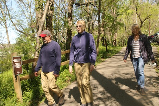 On the trail, Occoquan State Park