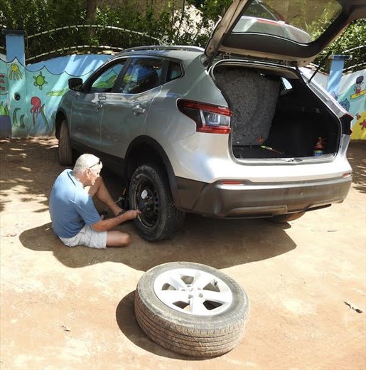 Old guys do it old school