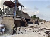 Pulverized Palapas, Puerto Morelos: by graynomadsusa, Views[289]