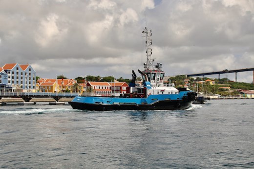 Floating Bridge is opened for traffic