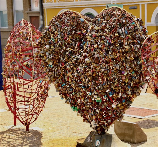 Love Locks, Fort Amsterdam