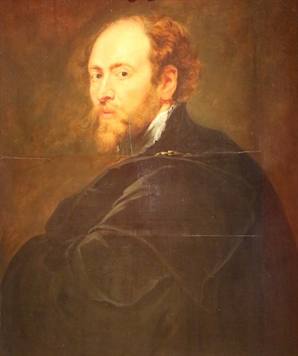 Self-portrait, Ruebens, Uffizi