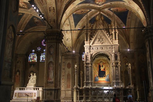 Bejeweled Tabernacle, Church of Orsanmichele
