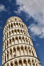 Leaning Tower form Cloister of Opera del Duomo Museum: by graynomadsusa, Views[308]