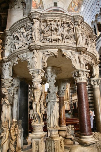 Pulpit by Giovanni Pisano, Cathedrale di Pisa
