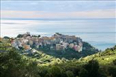 Looking back at Corniglia from the trail: by graynomadsusa, Views[261]