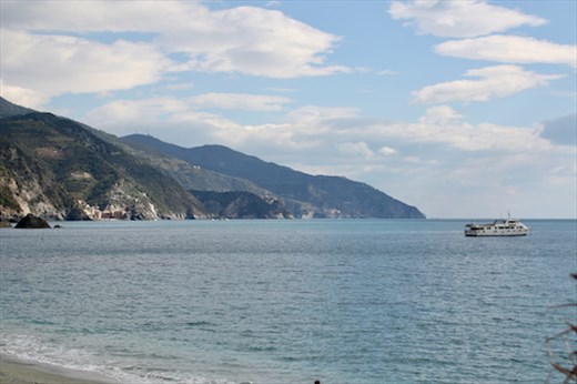 View of Vernazza from Monterosso