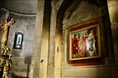San Michele with painting by Lippi and wooden crucifix: by graynomadsusa, Views[274]