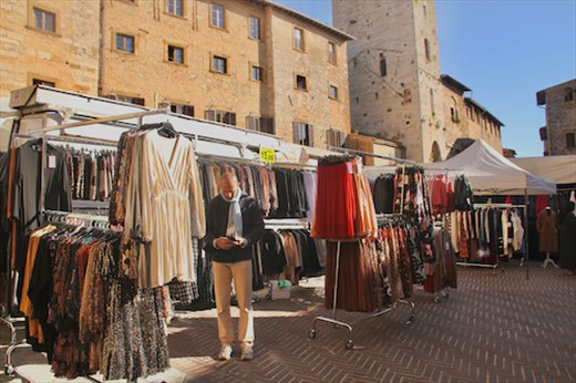 Market Day in San Gimignano