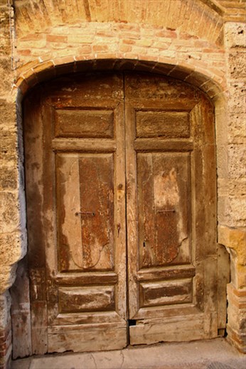 Old door, San Gimignano