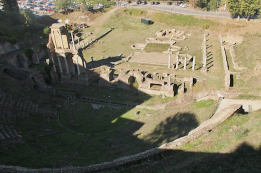 Roman Theater cum Roman Baths cum Volterra dump—now restored
