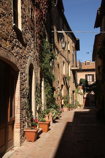 Streets of Pienza