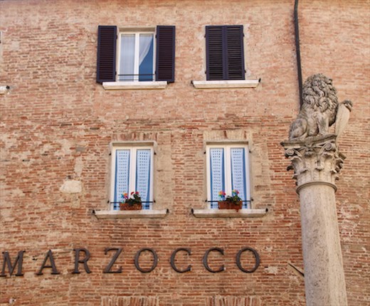 Medici Lion, Colonna del Marzocco