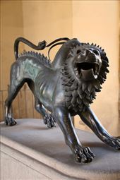 Chimera of Arezzo (copy) at San Lorentino Gate: by graynomadsusa, Views[291]
