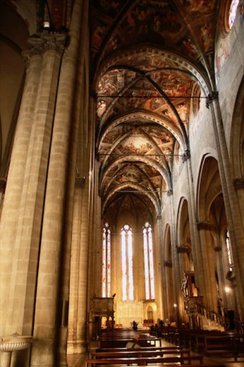 How did they paint that? Arezzo Duomo