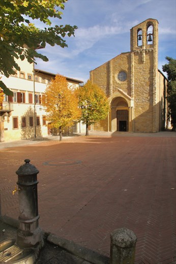 Fall Colors and Church of San Domenico
