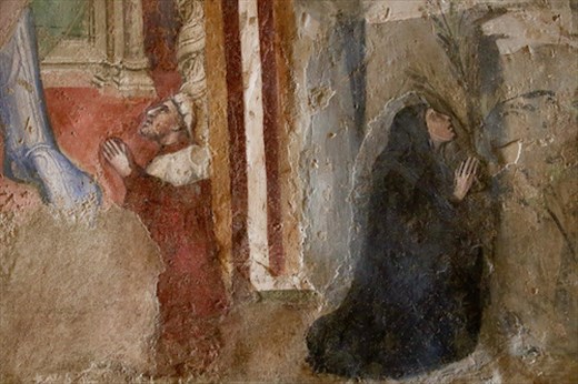 Small details—Fresco, Church of San Francesco