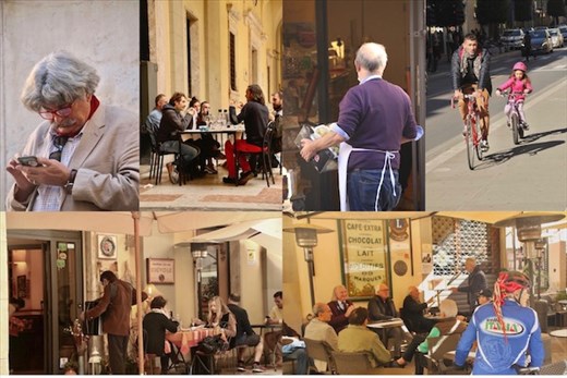 Scenes from a Sunday Morning, Arezzo