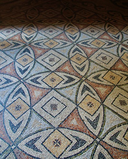 Floor design, Basilica di San Vitale, Ravenna