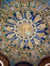 Baptism of Jesus, Ceiling of Battistero Neoniano, Ravenna: by graynomadsusa, Views[227]