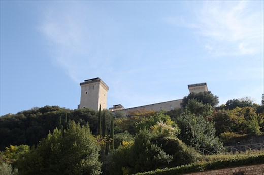 Rocca Albornoziana, the fortress, Spoleto