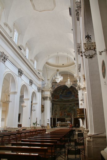 Interior of the Duomo, Spoleto