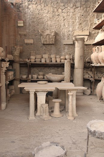 Iconic Pompeii—Archeological Storeroom