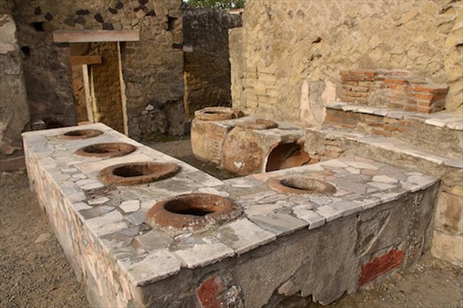 Grande Taberna—fast food and drink, Herculaneum