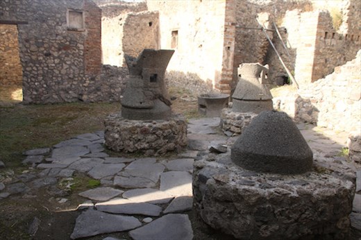 Iconic Pompeii—Grinding mill