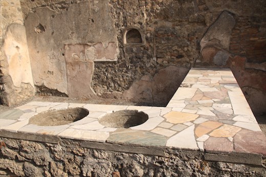 Iconic Pompeii—Fast Food counter