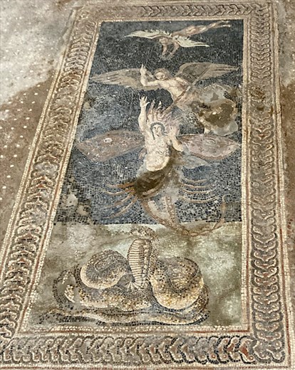 Orion Mosaic, Casa del Orione