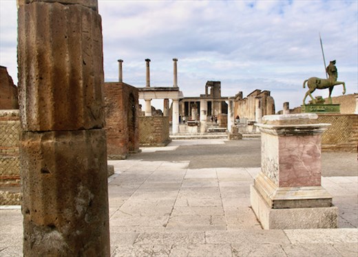 Iconic Pompeii—The Roman Forum
