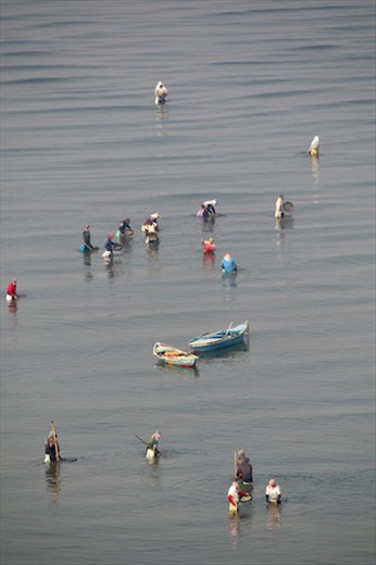 Locals fishing, Ismailia