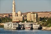 Nile River boats parked 4-deep: by graynomadsusa, Views[287]