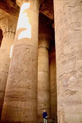 Hypostyle Hall of Edfu Temple: by graynomadsusa, Views[343]