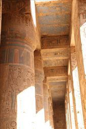 Great Hypostyle Hall, Temple of Hatshepsut, West Bank: by graynomadsusa, Views[285]