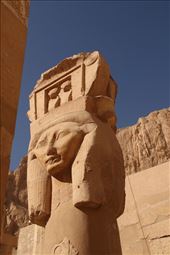 Shrine to Hathor, Temple of Hatshepsut, West Bank: by graynomadsusa, Views[302]
