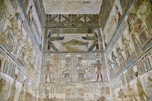 Shrine in Temple of Hathor, Dendera