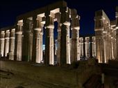 Luxor Temple at night: by graynomadsusa, Views[671]