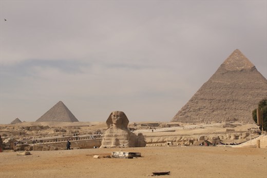 Sphinx and Pyramids