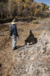 Nick scouts the trail, Arnett Canyon: by graynomadsusa, Views[231]