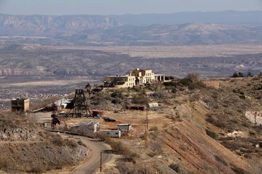 The original mining site, Jerome
