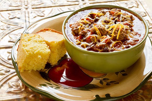 Corn Bread and Chili