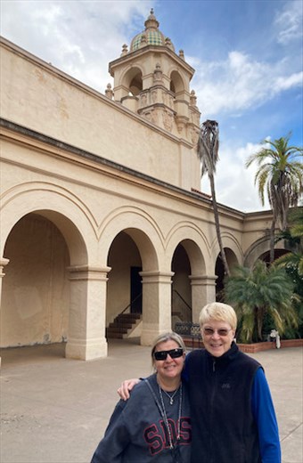 Ursula and Connie, Balboa Park
