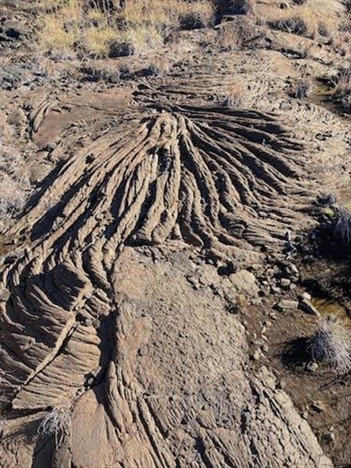 Pahoehoe lava, Volcanoes National Park