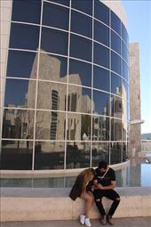 Reflections on the Getty: by graynomadsusa, Views[254]