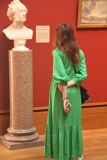 The Green Dress, Getty