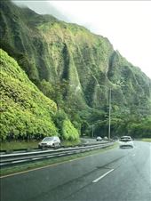 Rain-splattered view from Kamehameha Highway : by graynomadsusa, Views[315]