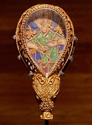 Collection's #1 piece, The Alfred Jewel, 9th Century—Ashmolean Museum
