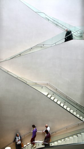 Modern design, ancient artifacts—